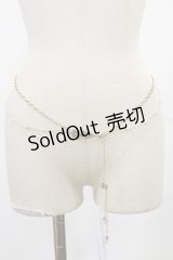 axes femme / 雪の結晶パールチェーンベルト  ゴールド H-25-04-12-1039-AX-ZA-NS-ZH