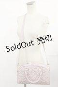 Maison de FLEUR / 希望のリボンボストンバッグ  ピンク H-25-04-12-1041-LO-BG-NS-ZH