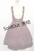 Amavel / Historical Theatreミドルジャンパースカート Free ボルドー H-25-04-12-1043-CA-OP-NS-ZH