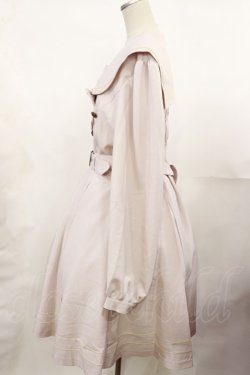 画像2: metamorphose / 【プラスサイズ】長袖セーラーリボンワンピース プラスサイズ オールドローズ(Light Rose) H-25-04-12-1044-ME-OP-NS-ZH