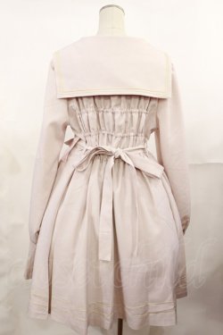 画像3: metamorphose / 【プラスサイズ】長袖セーラーリボンワンピース プラスサイズ オールドローズ(Light Rose) H-25-04-12-1044-ME-OP-NS-ZH