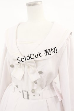 画像4: metamorphose / 【プラスサイズ】長袖セーラーリボンワンピース プラスサイズ オールドローズ(Light Rose) H-25-04-12-1044-ME-OP-NS-ZH