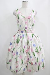Emily Temple cute / Tulipセットアップワンピース  オフ H-25-04-12-006-ET-OP-KB-ZH