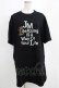 画像1: Jane Marple Dans Le Salon / Message logo jersey dress  ブラック H-25-04-12-059-JM-OP-KB-ZH (1)