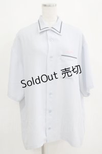 MILKBOY / MB OPEN SHIRTS  サックス H-25-04-12-064-MB-BL-KB-ZH