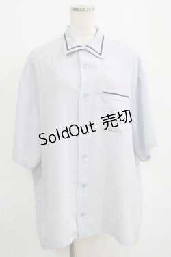 画像1: MILKBOY / MB OPEN SHIRTS  サックス H-25-04-12-064-MB-BL-KB-ZH