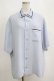 画像1: MILKBOY / MB OPEN SHIRTS  サックス H-25-04-12-064-MB-BL-KB-ZH (1)
