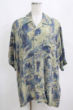 画像1: MILKBOY / ALOHA SHIRTS  ブルーグリーン H-25-04-12-065-MB-BL-KB-ZH