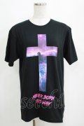MILKBOY / CROSS Tシャツ M ブラック H-25-04-12-068-MB-TO-KB-ZH