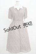 MILK / Candy girl dress  ピンクショコラストライプ H-25-04-12-007-ML-OP-KB-ZH