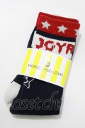 WORLD WIDE LOVE！(Rydia) / JAOYRIDERソックス  ネイビー H-25-04-12-073-PU-ZA-KB-ZH
