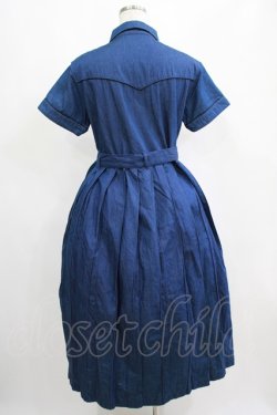 画像3: Candy Stripper / Bloomy Cat One-piece S ブルー H-25-04-12-012-PU-OP-KB-ZH
