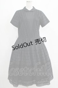 Jane Marple / ティアドロップレースbabyドレス  黒 H-25-04-12-014-JM-OP-KB-ZH