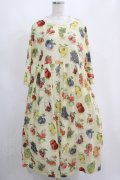 Jane Marple / Fruits dictionaryのドレス  アイボリー H-25-04-12-018-JM-OP-KB-ZH