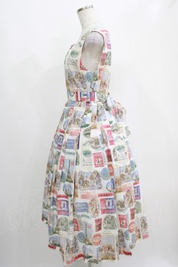 画像2: Jane Marple / Memories of Parisスクエアドレス  オフホワイト H-25-04-12-020-JM-OP-KB-ZH