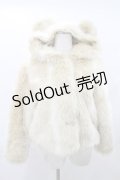 MILK / BEARブルゾン  アイボリー H-25-04-13-037-ML-CO-KB-ZT269