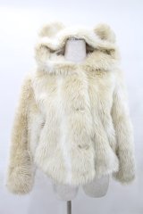 MILK / BEARブルゾン  アイボリー H-25-04-13-037-ML-CO-KB-ZT269
