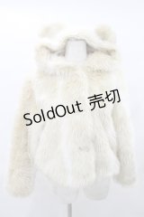 MILK / BEARブルゾン  アイボリー H-25-04-13-037-ML-CO-KB-ZT269
