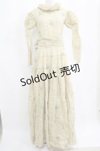 WONDERFUL WORLD / ロングドレス Free クリーム H-25-04-13-1001-LO-OP-NS-ZH