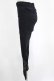 画像2: axes femme / 裾レースストレッチパンツ L ブラック H-25-04-13-1031-AX-PA-NS-ZH (2)