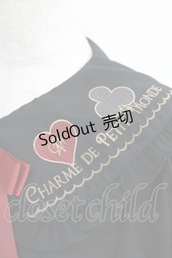 画像4: Amavel / Cartes a Jouer フリルブラウス Free ブラック H-25-04-13-1037-CA-BL-NS-ZH