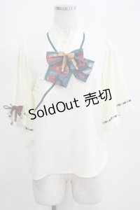 Amavel / おもひでの玩具箱和風ブラウス Free アイボリー H-25-04-13-1040-CA-BL-NS-ZH