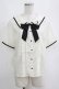 画像1: axes femme POETIQUE / 星座刺繍セーラー襟ブラウス M ベージュ H-25-04-13-1044-AX-BL-NS-ZH (1)