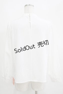 画像3: Fi.n.t / ピンタックヨーク配色ラインブラウス Free OFF×GY H-25-04-13-1048-CA-BL-NS-ZH