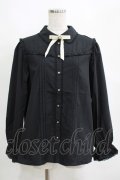 axes femme Red label / Redlabel刺繍ブラウス XL ブラック H-25-04-13-1051-PU-BL-NS-ZH