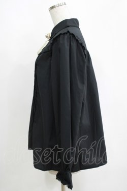 画像2: axes femme Red label / Redlabel刺繍ブラウス XL ブラック H-25-04-13-1051-PU-BL-NS-ZH