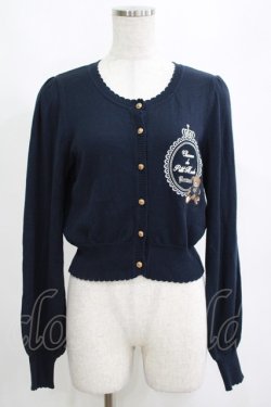 画像1: Amavel / Nounours Chocolatoryカーディガン Free ネイビー H-25-04-13-1059-CA-TO-NS-ZH