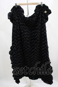 Amavel / アマベルオリジナルブランケット  ブラック H-25-04-13-1066-CA-ZA-NS-ZH