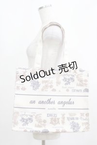 an another angelus / オリジナル柄トラベルバッグ  アイボリー H-25-04-13-1068-CA-BG-NS-ZH