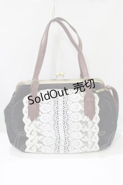 画像2: axes femme / レースショルダーバッグ  ブラック H-25-04-13-1069-AX-BG-NS-ZH