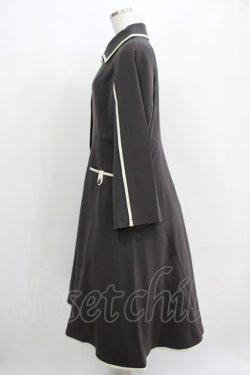 画像2: an another angelus / バイカラーケープスリーブコート Free CHA×WH H-25-04-13-1007-CA-CO-NS-ZH