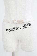 axes femme POETIQUE / スノーバニーゴムベルト Free アイボリー H-25-04-13-1076-AX-ZA-NS-ZH