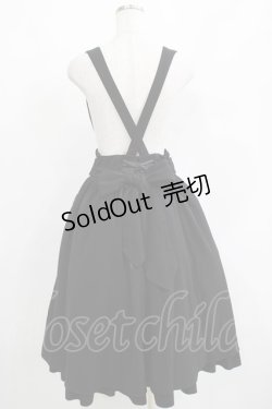 画像3: Amavel / Wrapping Chocolat ジャンパースカート Free ブラック H-25-04-13-1008-CA-OP-NS-ZH