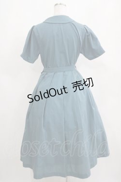 画像3: an another angelus / レトロ釦使い開衿シャツワンピース Free GREEN H-25-04-13-1025-CA-OP-NS-ZH