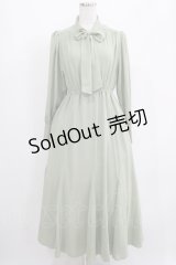 an another angelus / ボリュームスリーブボウタイワンピース Free MINT H-25-04-13-1026-CA-OP-NS-ZH