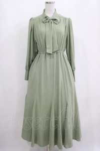 an another angelus / ボリュームスリーブボウタイワンピース Free MINT H-25-04-13-1026-CA-OP-NS-ZH