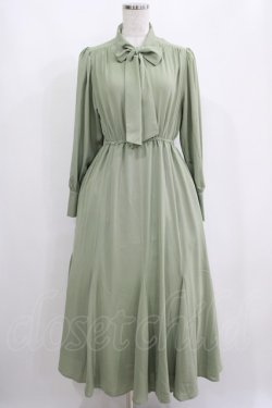 画像1: an another angelus / ボリュームスリーブボウタイワンピース Free MINT H-25-04-13-1026-CA-OP-NS-ZH