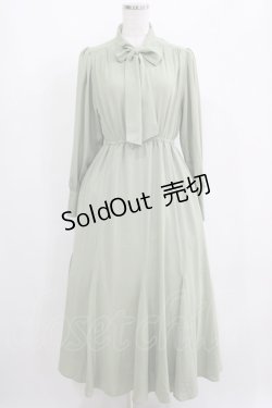 画像1: an another angelus / ボリュームスリーブボウタイワンピース Free MINT H-25-04-13-1026-CA-OP-NS-ZH
