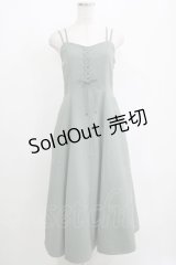 an another angelus / フロントレースアップキャミワンピース Free MINT H-25-04-13-1028-CA-OP-NS-ZH