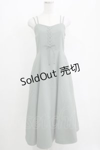an another angelus / フロントレースアップキャミワンピース Free MINT H-25-04-13-1028-CA-OP-NS-ZH