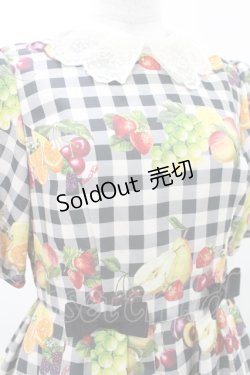 画像4: Melody BasKet / Fruits BasKetワンピース  ブラック H-25-04-13-006-LO-OP-KB-ZH