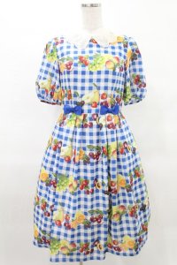 Melody BasKet / Fruits BasKetワンピース  ブルー H-25-04-13-007-LO-OP-KB-ZH