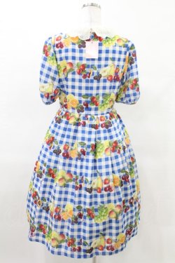 画像3: Melody BasKet / Fruits BasKetワンピース  ブルー H-25-04-13-007-LO-OP-KB-ZH
