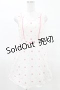 Emily Temple cute / ローズ刺繍ノースリーブワンピース Free ピンク H-25-04-13-014-ET-OP-KB-ZH