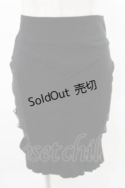 画像1: KILL STAR / サイドベルトタイトスカート XS 黒 H-25-04-13-020-SL-SK-KB-ZH
