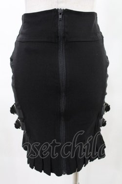 画像3: KILL STAR / サイドベルトタイトスカート XS 黒 H-25-04-13-020-SL-SK-KB-ZH